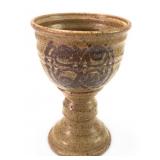 Crowstone Pottery Attrb. Stoneware Goblet Chalice