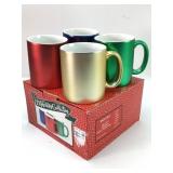NEW Holiday Collection Metallic Mug Set