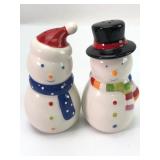 Holiday 07 Sleddin Hill Snowman Shakers