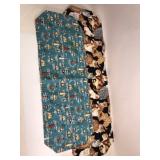 Fabric Table Runners With Cat And Nautical Designs