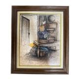 Pat Richter ï¿½Drying Timeï¿½ Print On Canvas