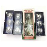 NOMA Disco Ball Christmas Tree Ornaments