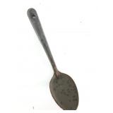 Vintage Primitive Iron Serving Spoon