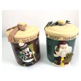 Holiday Themed Cookie Jars