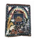 Noahï¿½s Ark Woven Tapestry Blanket