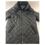 Black Quilted Jacket With Salmi Zipper