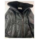 Wilsons Leather Black Jacket Size Small