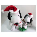 Peanuts Snoopy Animated Christmas Plush Set