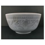 Pyrex White Mixing Bowl Floral Design