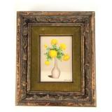 Signed Oil On Canvas Still Life