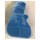 Snowman Shaped Plastic Serving Tray 17ï¿½ Tall