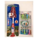 Bamboo Play And Munchkin Cleaning Brush Set