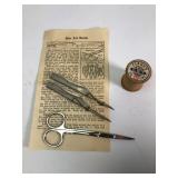 Star Art Needle Set With Clarkï¿½s Spool
