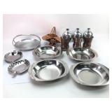 Buenilum And Italian Metalware Assortment