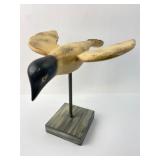 7 Inch Wooden Bird On Stand