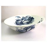 Maddockï¿½s Blue And White Serving Bowl