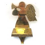 9ï¿½ï¿½ Brass Lord & Taylor Stocking Holder