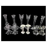 Glass Candleholders And Vases