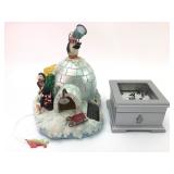 Collections Penguin Scene And Music Box