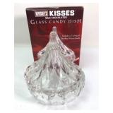 Hersheyï¿½s Kisses Glass Candy Dish