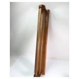 Wood Wall-Mounted Towel Rack 26 Inches