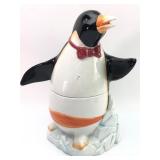 Epoch Penguin Cookie Jar 13 Inches Tall