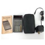 Texas Instruments TI-55 Calculator With Manual