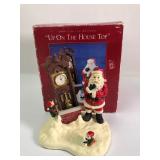 Howard Miller 1999 Santa Figurine Clock