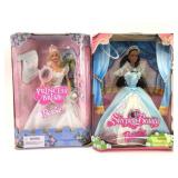 Barbie Princess Bride And Sleeping Beauty Dolls
