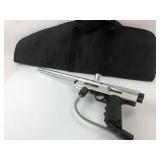 Riot Silver Eagle Paintball Marker With Case