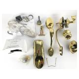 Moen Brass Door Lock Set With Accessories