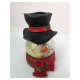 Snowman Themed LED Tea Light Holder