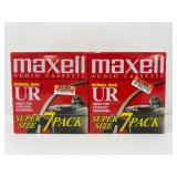 Maxell Audio Cassette UR 90 7-Pack