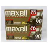 Maxell XLI 90 Min Audio Cassette Tapes