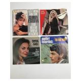 Four Vinyl 45 RPM Records