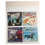 4 Disneyland Read-Along Records