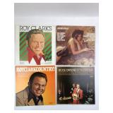 Roy Clark And Buck Owens Vinyl Record Lot
