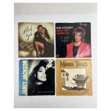 4 Vinyl 45 RPM Records By Various Artists