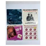 4 Vinyl Records Including Artists Singles