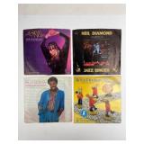 4 Vinyl Records Including Neil Diamond