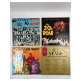 Four Vintage Vinyl Records