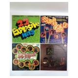 Four Vinyl Records Compilation