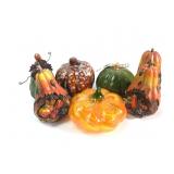 Glass & Ceramic Pumpkin & Gourd Decor