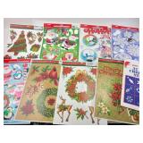 Christmas Window Clings & Stencil Set