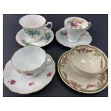 4 Tea Cup Sets