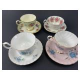 4 Tea Cup Sets