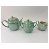 Iridescent Tea Set, Japan