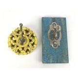 Yellow & Blue Decorative Wall Hooks