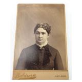 Baldwin Cabinet Card Photo From Flint, Mich
