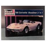 Revell Monogram ï¿½68 Corvette Roadster 2 ï¿½n 1 Kit